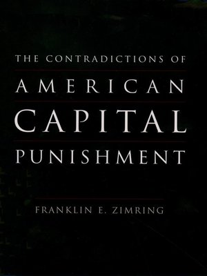 cover image of The Contradictions of American Capital Punishment